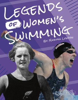 Library Binding Legends of Women's Swimming Book