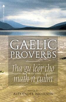 Paperback Gaelic Proverbs Book