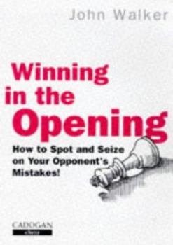 Paperback Winning in the Opening Book
