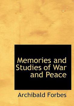Hardcover Memories and Studies of War and Peace Book