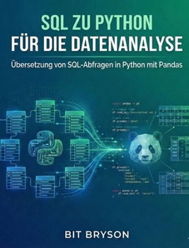 Paperback SQL zu Python für die Datenanalyse [German] [Large Print] Book