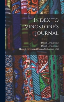 Hardcover Index to Livingstone's Journal Book