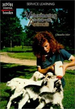 Paperback Volunteering to Help with Animals Book