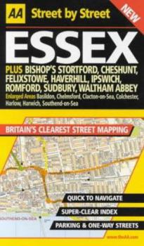 Paperback Aa Street by Street Essex Book
