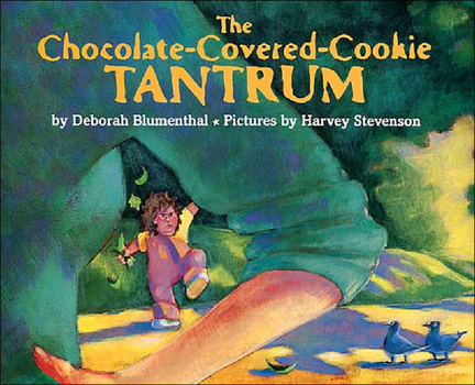 Library Binding Chocolate-Covered-Cookie Tantrum Book