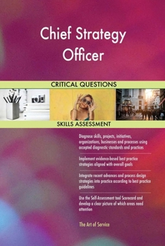 Paperback Chief Strategy Officer Critical Questions Skills Assessment Book