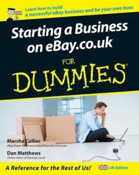 Paperback Starting a Business on Ebay.Co.UK for Dummies Book