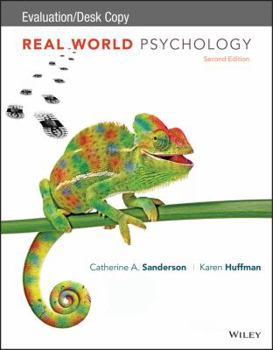 Paperback Real World Psychology, 2e Evaluation Copy Book