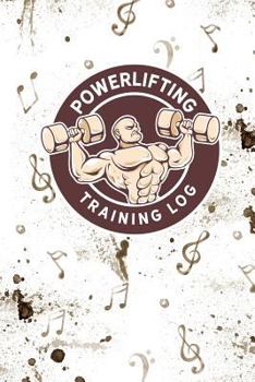 Paperback Powerlifting Training Log Book
