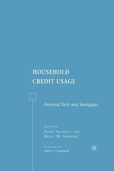 Paperback Household Credit Usage: Personal Debt and Mortgages Book