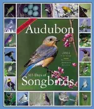 Calendar Audubon 365 Days of Songbirds Book