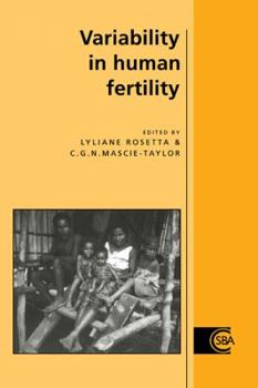 Paperback Variability in Human Fertility Book