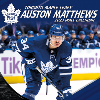 Unknown Binding Toronto Maple Leafs Auston Matthews 2023 12x12 Player Wall Calendar Book