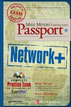 Paperback Mike Meyers' Network+ Certification Passport [With CD-ROM] Book
