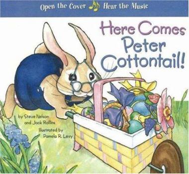 Hardcover Here Comes Peter Cottontail [Board book] Book