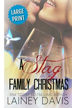 Paperback A Stag Family Christmas (Large Print) [Large Print] Book