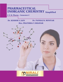 Paperback Pharmacuetical Inorganic Chemistry Book