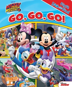 Board book Disney Mickey and the Roadster Racers: Go, Go, Go! Look and Find Book
