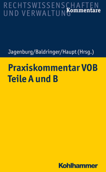 Hardcover Praxiskommentar Vob - Teile a Und B [German] Book