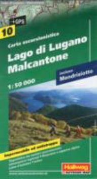 Map Lago Di Lugano/Malcantone Book