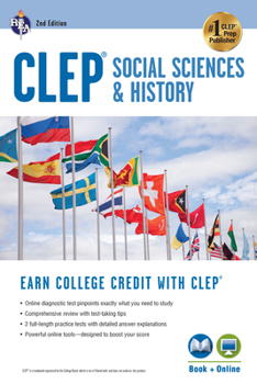 Paperback Clep(r) Social Sciences & History Book + Online, 2nd Ed. Book