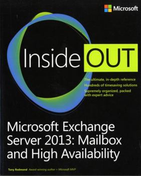 Paperback Microsoft Exchange Server 2013 Inside Out Mailbox and High Availability Book