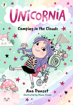 Paperback Unicornia: Camping in the Clouds Book