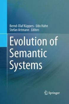 Paperback Evolution of Semantic Systems Book