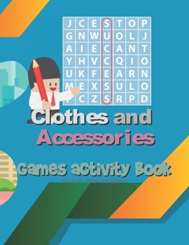 Paperback Clothes And Accessories Games Activity Book