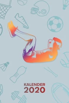 KALENDER 2020: A5 Bodybuilding Terminplaner für Fitness-Trainer mit DATUM - 52 Kalenderwochen für Termine & To-Do Listen - Waschbrettbauch ... Jahreskalender Six Pack (German Edition)