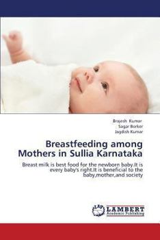 Paperback Breastfeeding Among Mothers in Sullia Karnataka Book