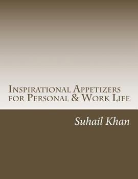 Paperback Inspirational Appetizers for Personal & Work Life Book