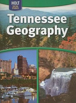 Paperback Holt Social Studies Tennessee Geography Book