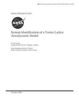 Paperback System Identification of a Vortex Lattice Aerodynamic Model Book