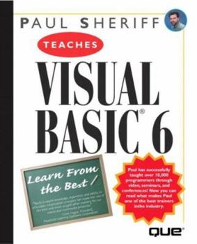 Paperback Paul Sheriff Teaches Visual Basic 6 Book
