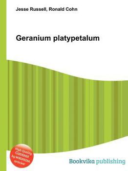 Paperback Geranium Platypetalum Book
