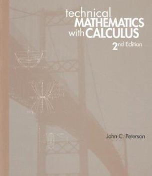 Hardcover Technical Mathematics with Calculus Book