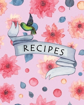 Paperback Recipes: Nifty Blank Recipes Book Journal to write your Favorite Recipes and Meals - Perfect Gift for Mother Chef or Baker - Pi Book