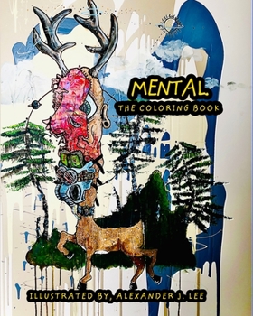 Paperback Mental, the coloring book: krookedminds Book