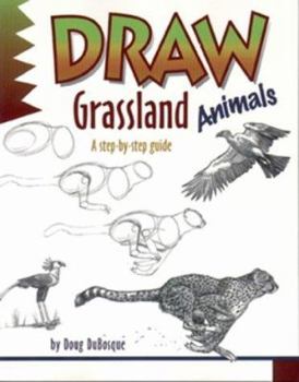Paperback Draw Grassland Animals Book