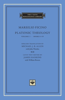 Hardcover Platonic Theology [Latin] Book