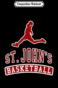 Paperback Composition Notebook: Vintage St. Johns Basketball Journal/Notebook Blank Lined Ruled 6x9 100 Pages Book