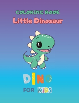 Paperback Coloring Book Little Dinosaurs Book