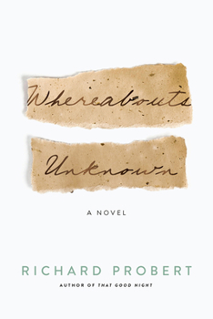 Hardcover Whereabouts Unknown Book