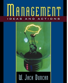 Paperback Management: Ideas and Actions Book