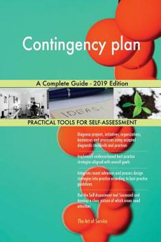 Paperback Contingency plan A Complete Guide - 2019 Edition Book