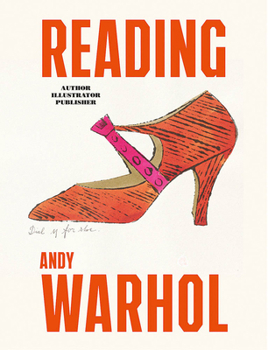 Hardcover Reading Andy Warhol Book