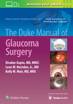 Paperback The Duke Manual of Glaucoma Surgery Book
