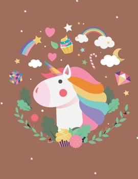 Cute Unicorn #21, Unicorn Sketch Book for Girls 4-12, Unicorn Journal and Sketchbook For Kids: 8.5"x11", 100+ Blank Pages for Kids to Write On, ... Drawing, Black & white Interior White Paper