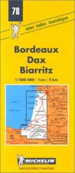 Map Bordeaux/Dax/Biarritz Book